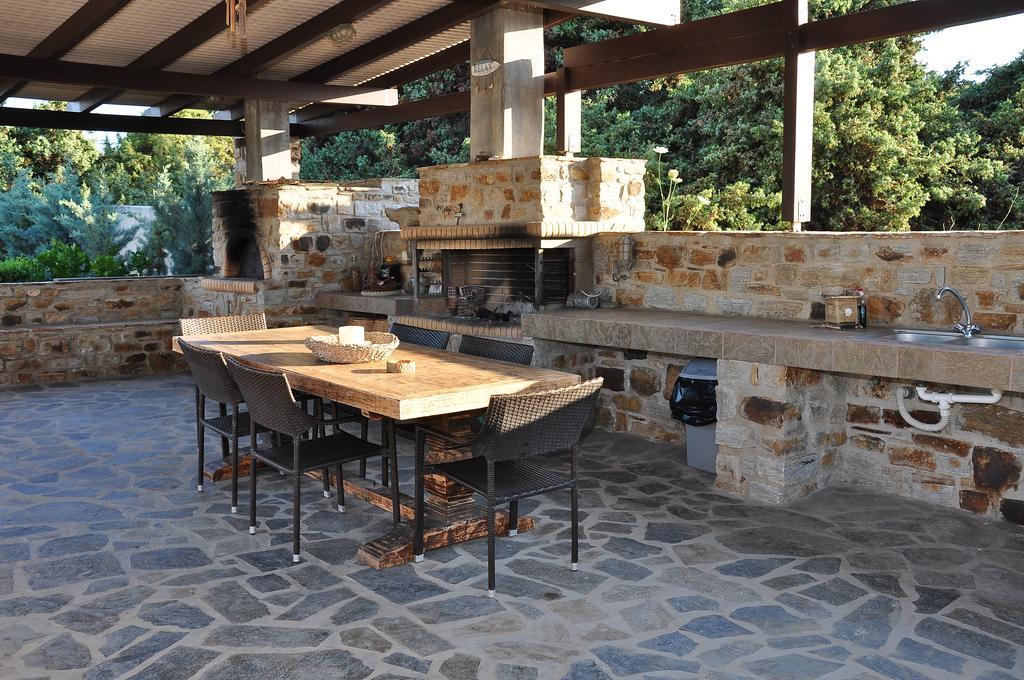 Villa Alyko Spiaggia di Aliko Esterno foto